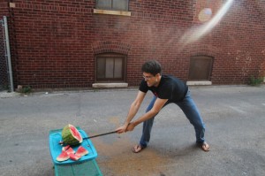 Watermelon vs. Sword Watermelon vs. Sword