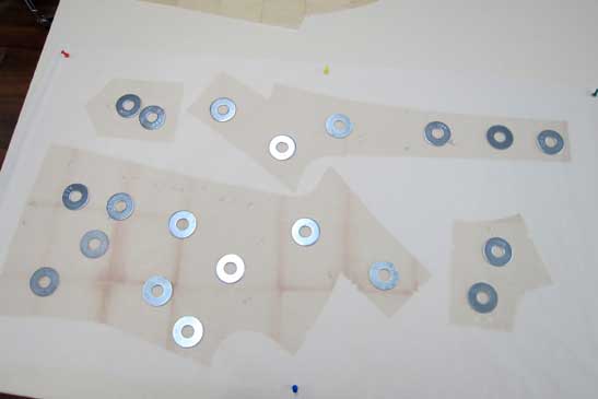 Pattern ready for tracing