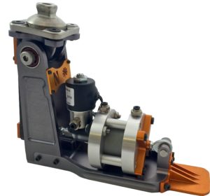 quasi-passive pneumatic foot